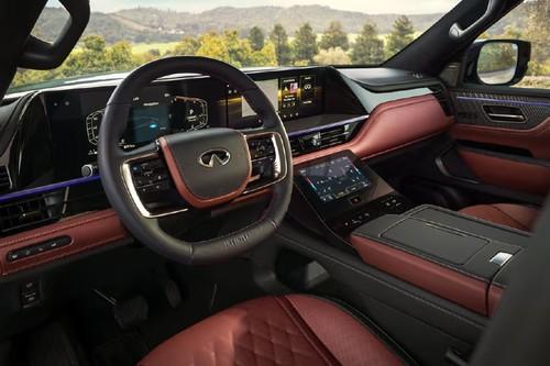Infiniti QX80 2026 SUV Dashboard Layout Infiniti QX80 2026 SUV Dashboard Layout