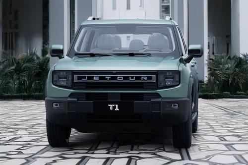 Jetour T1 2026 SUV Front View with LED Headlights Jetour T1 2026 SUV Front View with LED Headlights