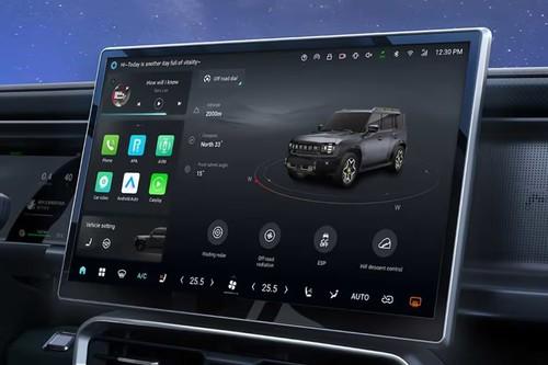 Jetour T2 2026 SUV Floating Touchscreen Infotainment System Jetour T2 2026 SUV Floating Touchscreen Infotainment System