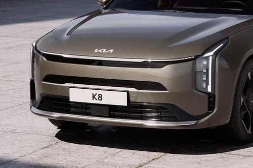 Kia K8 2026 Sedan Front Grille Design Kia K8 2026 Sedan Front Grille Design