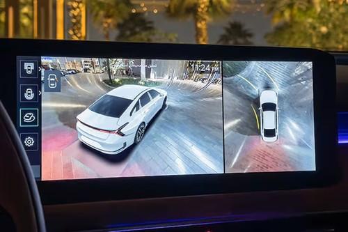 Kia K8 2026 Sedan Parking Assist System View Kia K8 2026 Sedan Parking Assist System View
