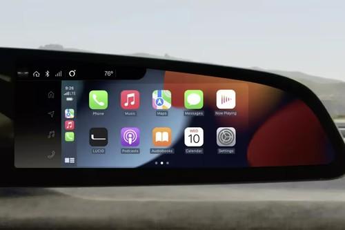 Lucid AIR 2026 Floating Touchscreen Infotainment System Lucid AIR 2026 Floating Touchscreen Infotainment System