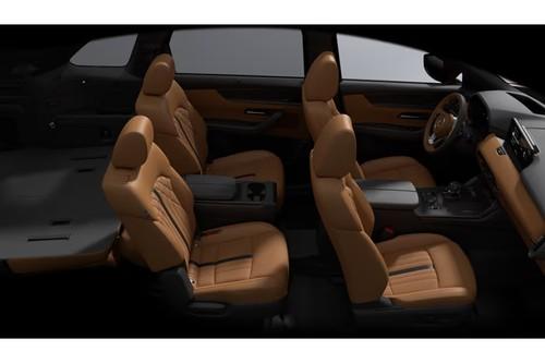 Mazda CX - 90 SUV Rear cabin passenger bench seats Mazda CX - 90 SUV Rear cabin passenger bench seats