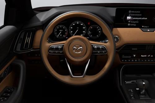 Mazda CX - 90 SUV Steering Wheel Horn Pad with brand emblem Mazda CX - 90 SUV Steering Wheel Horn Pad with brand emblem