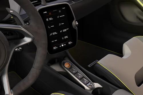 McLaren Artura 2026 Coupe interior centre console storage compartment McLaren Artura 2026 Coupe interior centre console storage compartment