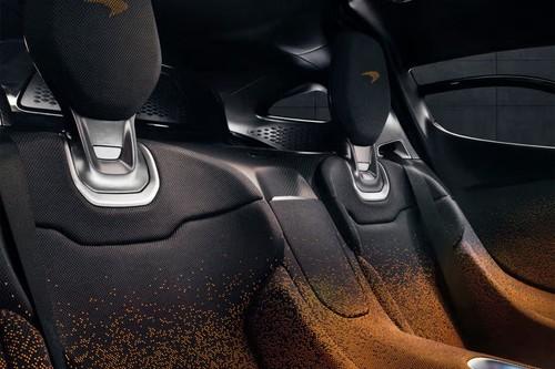 McLaren W1 Coupe interior driver side front door panel McLaren W1 Coupe interior driver side front door panel