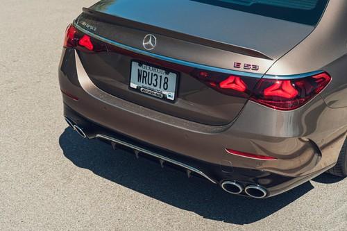 Mercedes-Benz AMG E 53 Hybrid Sedan Rear Bumper with Reflectors Mercedes-Benz AMG E 53 Hybrid Sedan Rear Bumper with Reflectors