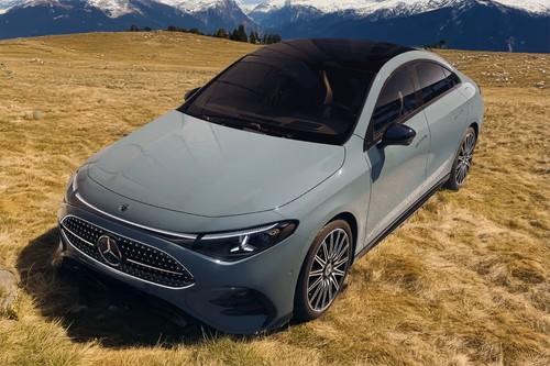 Mercedes-Benz CLA 2026 Sedan Front Left Side View Highlighting Front Fascia and Side Profile Mercedes-Benz CLA 2026 Sedan Front Left Side View Highlighting Front Fascia and Side Profile