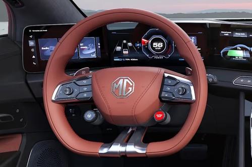 MG Cyberster Convertible Multifunction Steering Wheel MG Cyberster Convertible Multifunction Steering Wheel