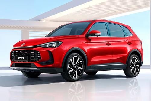 MG ZS 2025 SUV Front Left Side Angle View MG ZS 2025 SUV Front Left Side Angle View