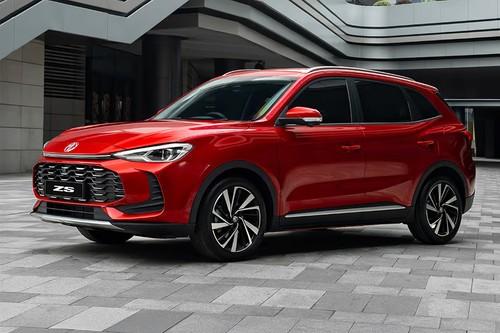MG ZS 2025 SUV Front Left View Angle MG ZS 2025 SUV Front Left View Angle