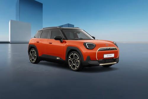 Mini Aceman SUV front left exterior angle view Mini Aceman SUV front left exterior angle view