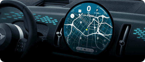 Mini Countryman 2026 SUV Driver Instrument Cluster Screen Mini Countryman 2026 SUV Driver Instrument Cluster Screen