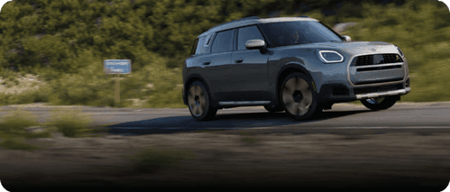Mini Countryman 2026 SUV Front Right Side Angle View Mini Countryman 2026 SUV Front Right Side Angle View