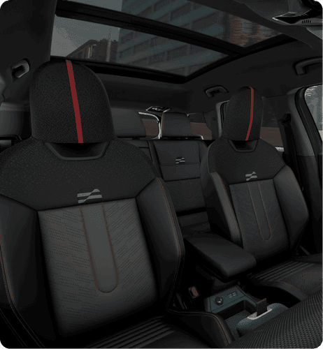 Mini Countryman 2026 SUV Front Seats Passenger View Mini Countryman 2026 SUV Front Seats Passenger View