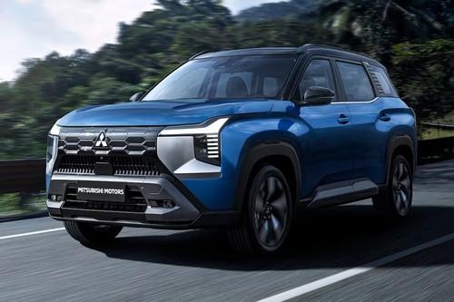 Mitsubishi Destinator 2026 Front left view showcasing the front fascia and SUV stance Mitsubishi Destinator 2026 Front left view showcasing the front fascia and SUV stance