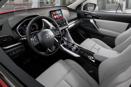 Mitsubishi Eclipse Cross 2026 SUV Dashboard Layout with Dual Integrated Displays Mitsubishi Eclipse Cross 2026 SUV Dashboard Layout with Dual Integrated Displays