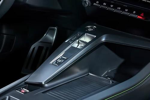 Peugeot 408 2026 SUV center dashboard controls below infotainment system Peugeot 408 2026 SUV center dashboard controls below infotainment system
