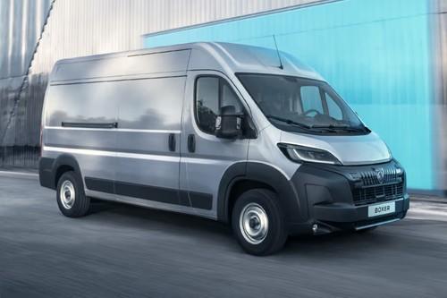 Peugeot Boxer 2026 Van Front Cross Side View Peugeot Boxer 2026 Van Front Cross Side View