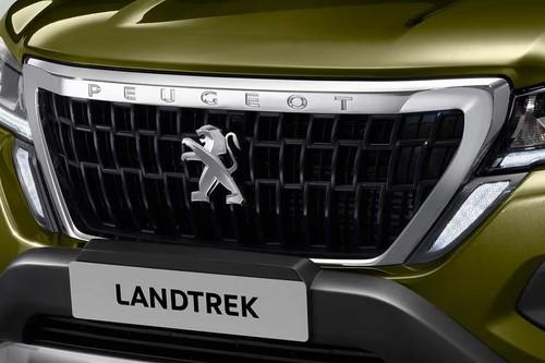 Peugeot Landtrek 2026 Pickup Truck front grille design Peugeot Landtrek 2026 Pickup Truck front grille design