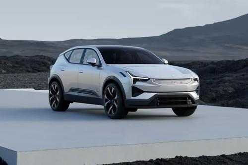 Polestar 3 SUV front fender with wheel arch cladding Polestar 3 SUV front fender with wheel arch cladding