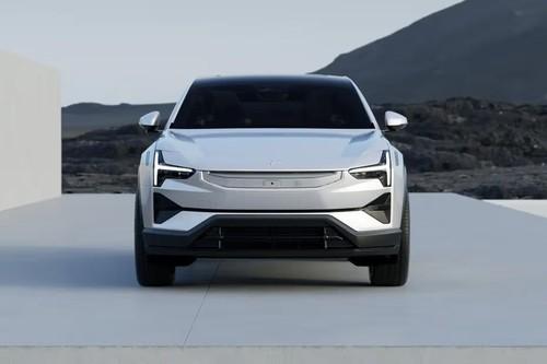 Polestar 3 SUV front view with LED Headlights Polestar 3 SUV front view with LED Headlights