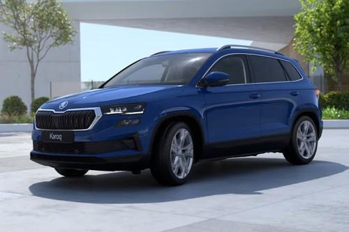 Skoda Karoq 2025 Left Side Profile with Alloy Wheels Skoda Karoq 2025 Left Side Profile with Alloy Wheels