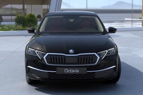 Skoda Octavia 2025 LED Projector Headlight Close-up Skoda Octavia 2025 LED Projector Headlight Close-up