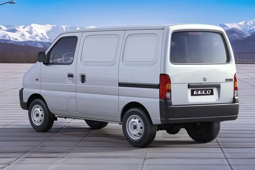 Suzuki EECO 2025 MPV Rear Left Side Angle View Showing Taillights, Tailgate and Alloy Wheels Suzuki EECO 2025 MPV Rear Left Side Angle View Showing Taillights, Tailgate and Alloy Wheels