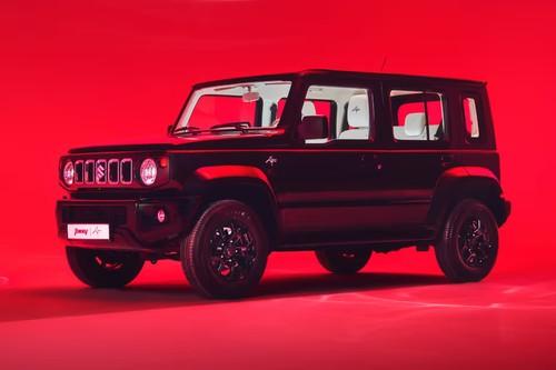 Suzuki Jimny Art Edition 2025 Black SUV Styling and Shape of Front Bumper Suzuki Jimny Art Edition 2025 Black SUV Styling and Shape of Front Bumper