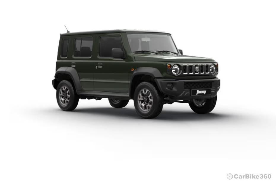 Suzuki Jimny 5 Door 2025 SUV Jungle Green Metallic Colour