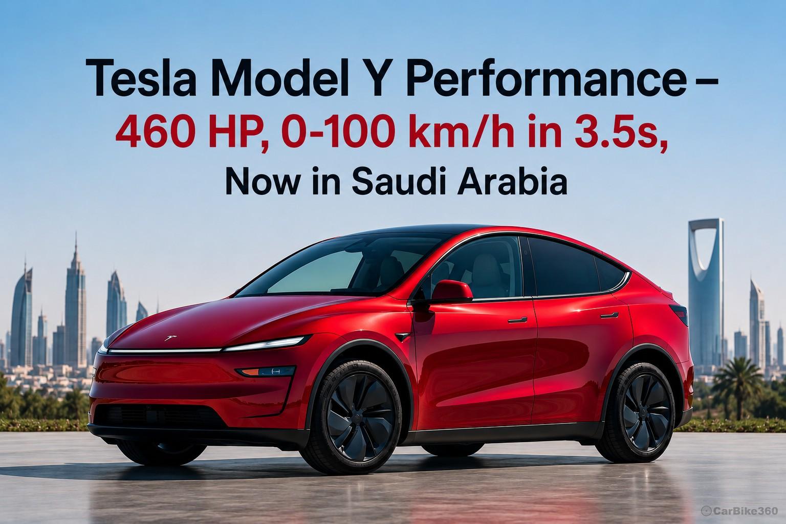 Tesla Model Y Performance Launches in Saudi Arabia at SAR 254,990 Tesla Model Y Performance Launches in Saudi Arabia at SAR 254,990