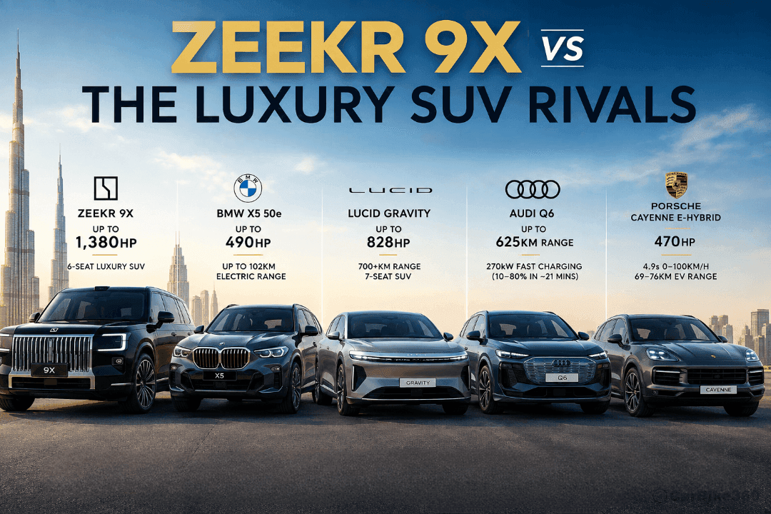 Top 4 Alternatives to the Zeekr 9X in the UAE for 2026 Top 4 Alternatives to the Zeekr 9X in the UAE for 2026